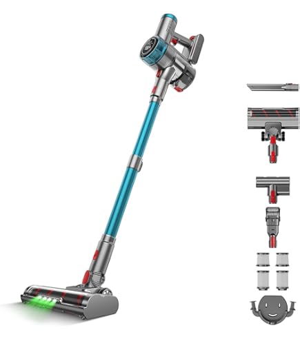 Amazon | 掃除機 コードレス 【2024進級版&45000pa超強力吸引&75分連続